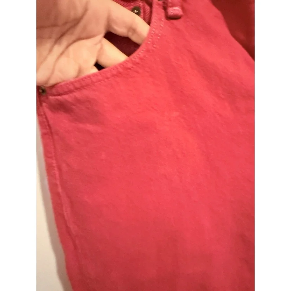 Vintage Levi's 501  Women's Button Fly 33x32‎  Red Excellent Cond.